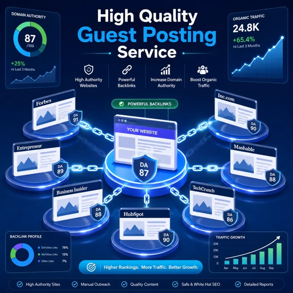 How a Guest Posting Service Website Can Grow Your Traffic Fast